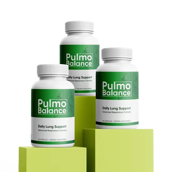 Pulmo Balance three bottles
